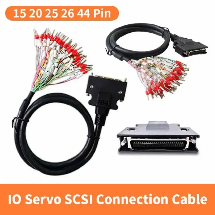 Кабель SCSI 50-контактный CN1 с терминалами 15/20/25/26/44-контактный