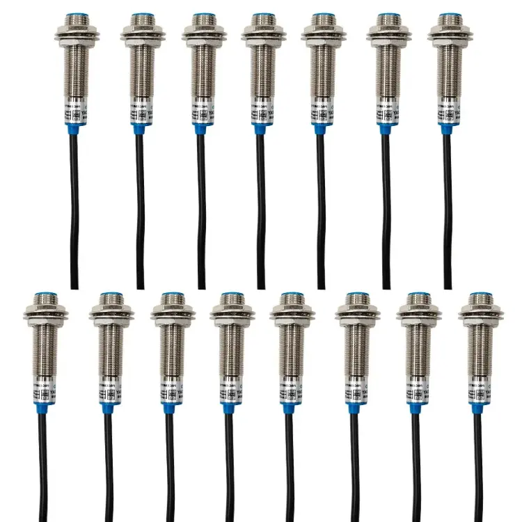 Набор из 15 экранированных индуктивных датчиков приближения M12 NPN/PNP DC6-36V