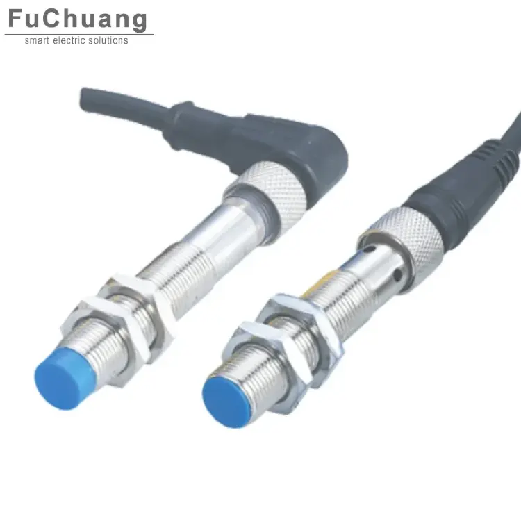 Индуктивный датчик приближения LJ12 DC NPN PNP NO NC, 2-4 мм, с кабелем 2 м