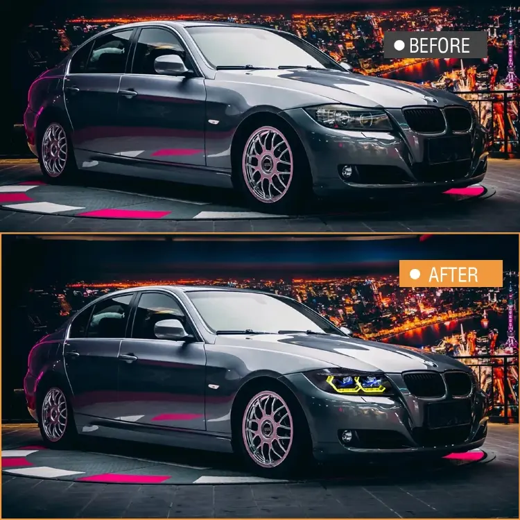 Светодиодные фары с проекторами для BMW 3 серии E90 E91 2005-2012
