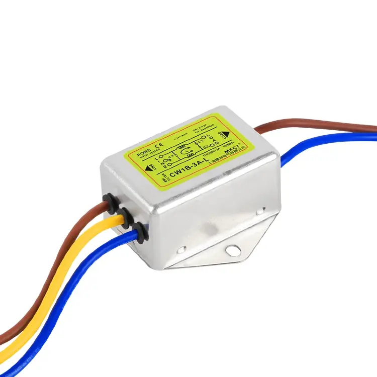 EMI-фильтр CW1B 220В 50/60Гц 1А/3А/6А/10А для аудиосистем