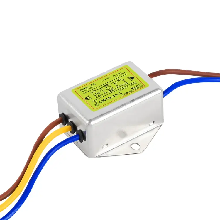 EMI-фильтр CW1B 220В 50/60Гц 1А/3А/6А/10А для аудиосистем