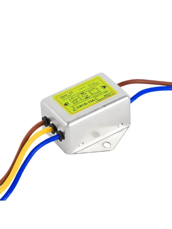 EMI-фильтр CW1B 220В 50/60Гц 1А/3А/6А/10А для аудиосистем
