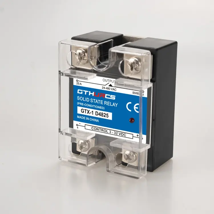 Твердотельное реле SSR DA 25A 40A управление DC/AC 3-32В