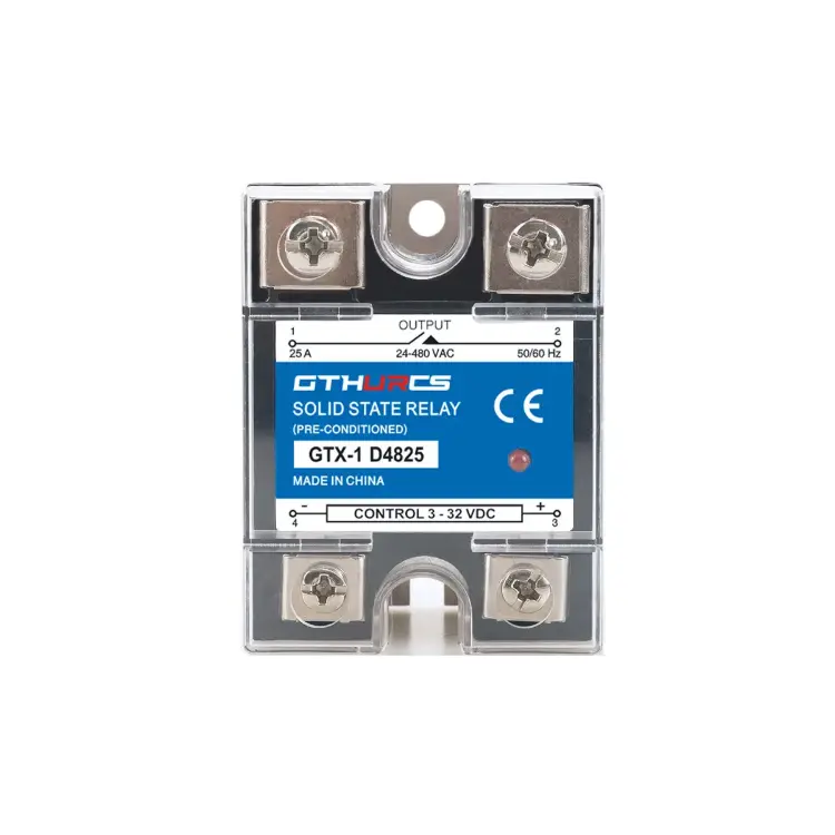Твердотельное реле SSR DA 25A 40A управление DC/AC 3-32В