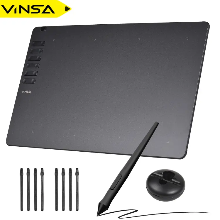 Графический планшет VINSA T1161 с стилусом без батареи