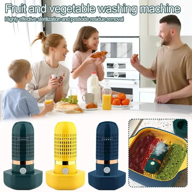 Портативный ионный очиститель для фруктов, овощей и мяса OH-Ion
