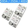 Твердотельное реле SSR-25DA/40DA/50DA/60DA/75DA/80DA/100DA однофазное с управлением постоянным током
