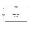 84 inch