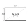 92 inch