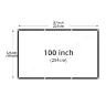 100 inch