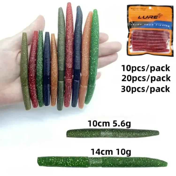 Мягкая приманка Senko Worm земляной червь для рыбалки