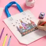 Набор для граффити DIY с маркерами на нетканой сумке