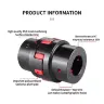 Муфта вала XL1 D40L66 когтевая с высоким крутящим моментом для серводвигателя