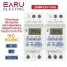 Таймер-реле электронный программируемый EARU THC15A 30A DC/AC 12В 220В DIN-рейка