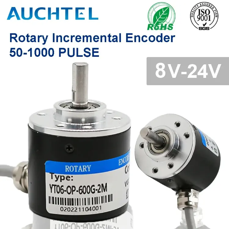 Инкрементный энкодер 38S6G5-B-G24N 50/100/200/360/400/500/600PPR AB NPN DC8-24V