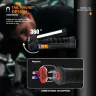 Портативный светодиодный фонарик COB с USB зарядкой, магнитный с крючком