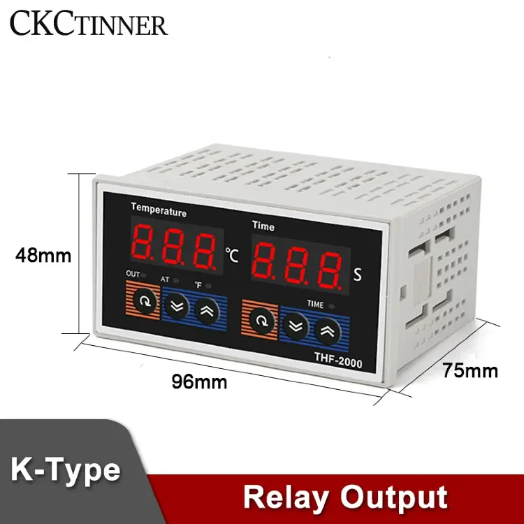 Реле управления SSR THF-2611 с ПИД-контроллером типа K