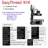3D-принтер EasyThreed K10 начального уровня с ПО для нарезки