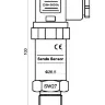 Датчик давления 0-5В/0-10В, преобразователь 4-20мA/0-20mA, NPT 1/4-1/2, гидравлический