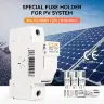 Фотогальваническая система предохранителей ETEK DC 1000В 1P 15A 20A 25A GPV 10x38 мм DIN-рейка