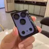 Защитная пленка для объектива камеры iPhone с металлической рамкой