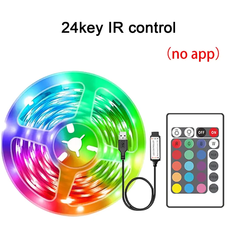 RGB светодиодная лента 5-30 м с управлением через приложение