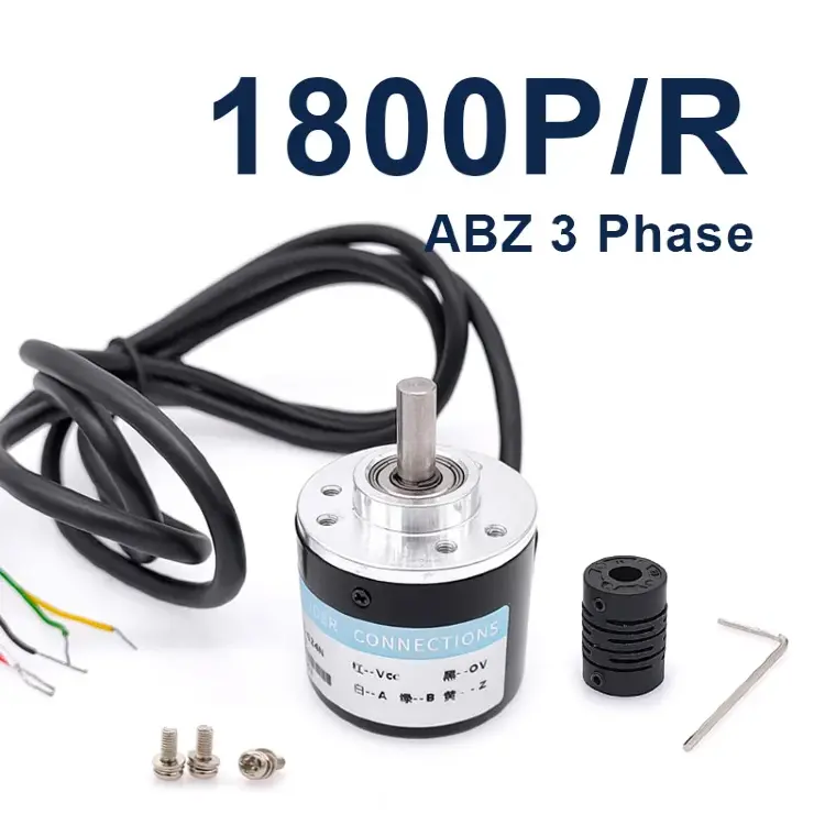 Инкрементальный поворотный энкодер 38S6G5-Z 50-2000PPR 5-24В DC NPN E6B2-CWZ6C