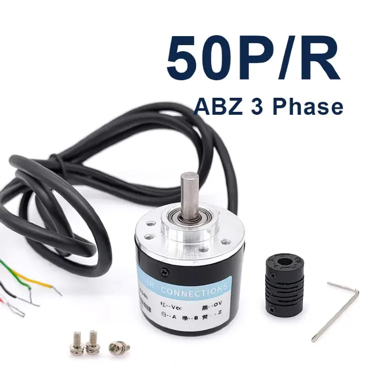 Инкрементальный поворотный энкодер 38S6G5-Z 50-2000PPR 5-24В DC NPN E6B2-CWZ6C