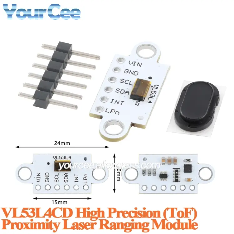 Лазерный датчик приближения ToF VL53L4CD/VL53L7CX/VL53L8CX