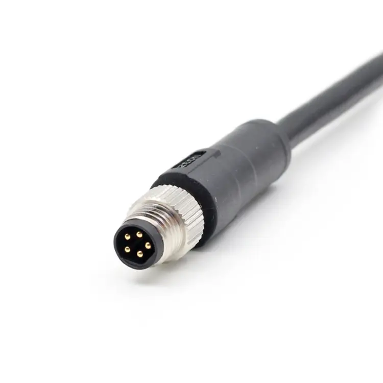 Промышленный водонепроницаемый кабель M8 3Pin 4Pin 5Pin 6Pin 8Pin PUR/PVC