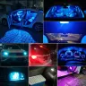 LED лампы T10 W5W автомобильные, набор 10 шт, белые/синие/желтые