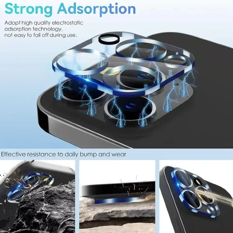 Защитное стекло для объектива камеры iPhone (4 шт)