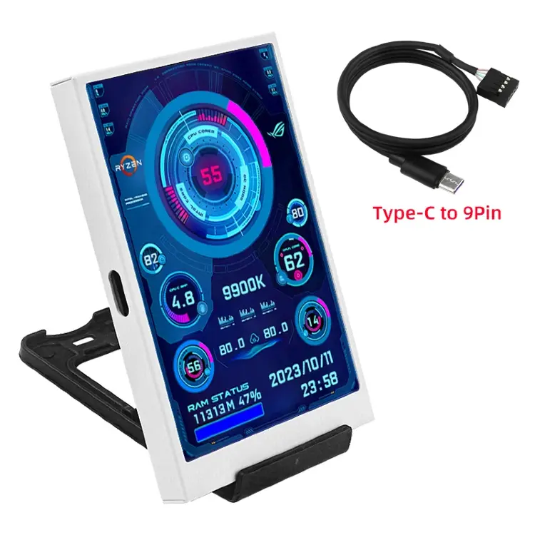 Портативный IPS-монитор 3,5 дюйма USB Type-C для компьютера
