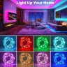 RGB светодиодная лента с синхронизацией музыки и управлением приложением