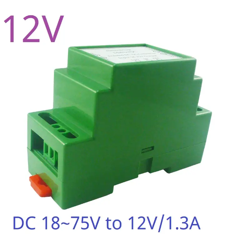 Модуль питания DDIS24QC DC 18-75V to 12V/5V/3.3V DIN Rail 15W изолированный