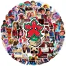 Набор наклеек Demogorgon 50 шт водонепроницаемые