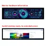 Портативный вторичный экран TURZX 8,8" USB IPS дисплей