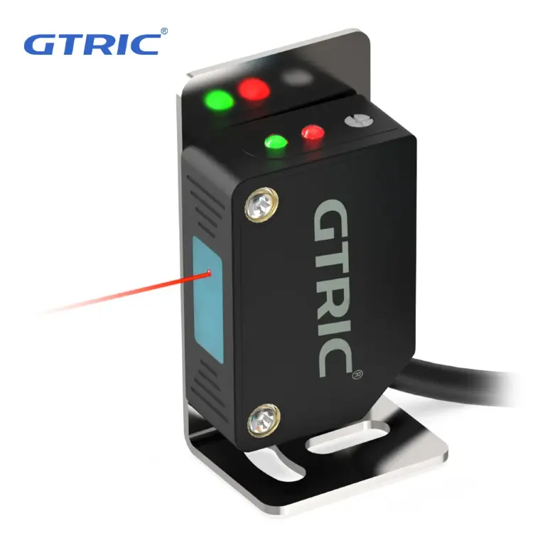 GTRIC квадратный лазерный фотоэлектрический датчик NPN PNP 10-30V DC диффузное отражение