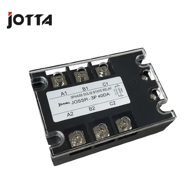 Трехфазное твердотельное реле SSR 10DA/25DA/40DA/60DA, 480В AC, 3-32В DC