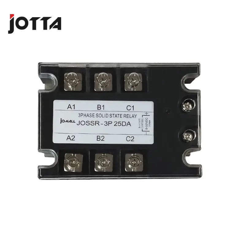 Трехфазное твердотельное реле SSR 10DA/25DA/40DA/60DA, 480В AC, 3-32В DC