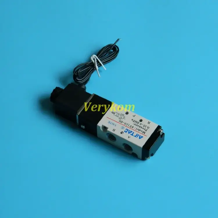 Пневматический электромагнитный клапан 4V110-06 5-ходовой 1/8 BSP DC12V/24V AC110V/220V