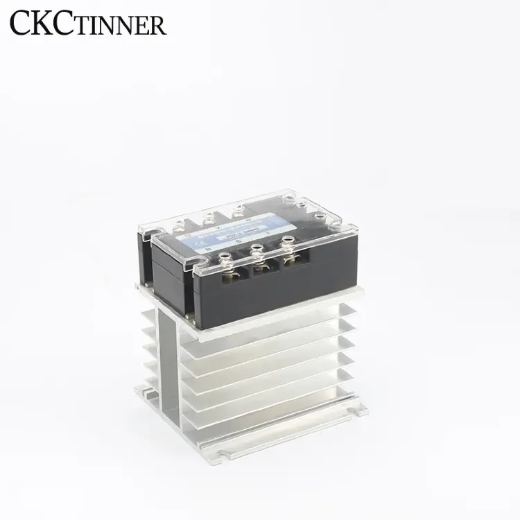 Трёхфазное твердотельное реле SSR3 10-200A 3-32VDC