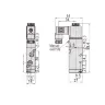 Пневматический электромагнитный клапан 4V110-06 DC24V/DC12V/AC110V 1/8" 5-позиционный
