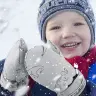 Детские зимние лыжные перчатки с мультфильмами