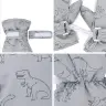 Детские зимние лыжные перчатки с мультфильмами