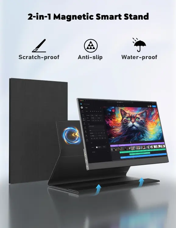 Портативный монитор 15,6" Full HD IPS USB-C HDMI