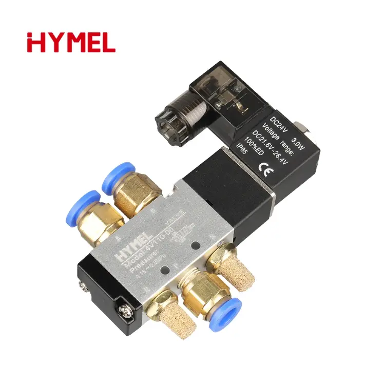 Пневматический электромагнитный клапан 4V110-06 5/2 DC12V 24V AC110V 220V