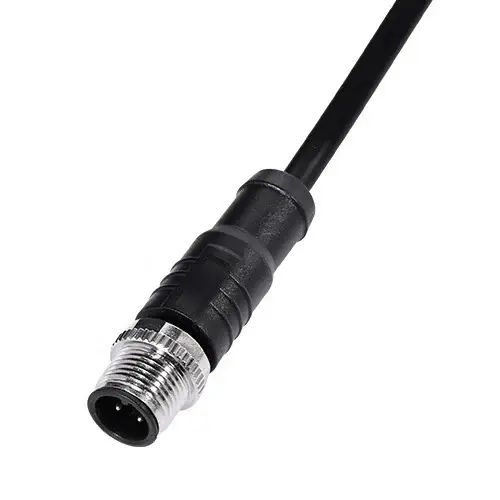 Авиационный разъем M8 прямой/угловой 3-8 контактов IP67 с кабелем 0.5-5м