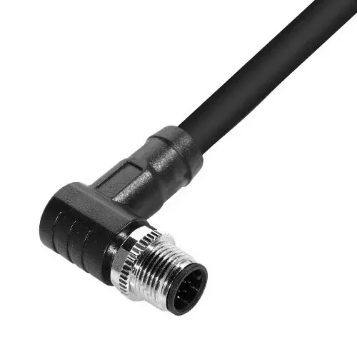 Авиационный разъем M8 прямой/угловой 3-8 контактов IP67 с кабелем 0.5-5м